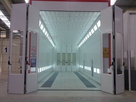 industrial spray booth